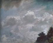 John Constable Cloud study,Hampstead,trees at ringt 11September 1821 oil painting picture wholesale